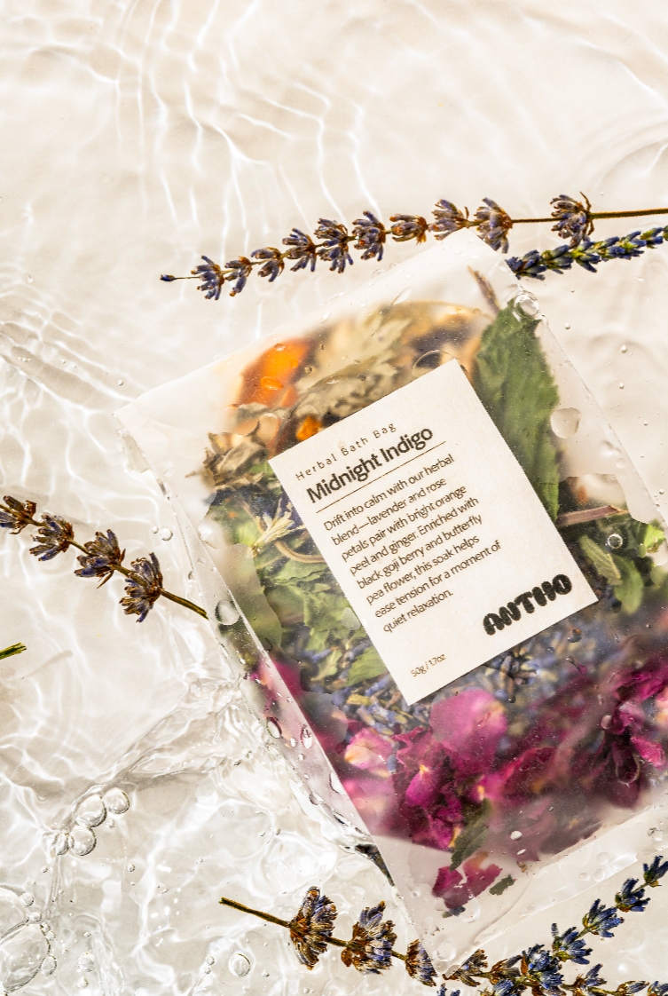 Herbal Bath Bag - Midnight Indigo