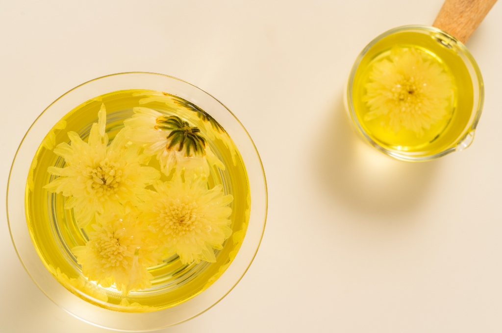 Gong Chrysanthemum calming floral herbal tea for eye fatigue relief