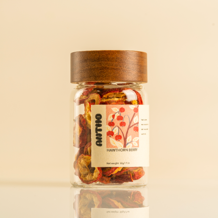 Hawthorn Berry single-origin herbal tea rich in vitamin C for digestion